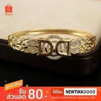 ราคา กำไลเพชร CZ กำไลทองไมครอน งาน 3 ไมครอน ทองไมครอน ทองชุบ ทองปลอม ทองโคลนนิ่ง ทองหุ้ม (24188923023)