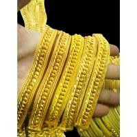 ราคา สร้อยข้อมือทองโคลนนิ่ง เหมือนแท้ 100% หนัก 10 บาท (25763589056)