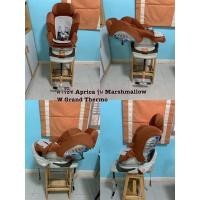 ราคา คาร์ซีท Aprica รุ่น Marshmallow W Grand Thermo มือ 2 สีน้ำตาล (13773360854)