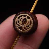 ราคา วิธีโบราณทรายทอง กับไม้กฤษณาธรรมชาติ สำหรับ Hollow Lotus Barrel DIY เครื่องประดับ (52702518719)