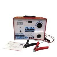 ราคา ถูกสุดPUMA ตู้ชาร์จแบตเตอรี่ รุ่น L241020 ขนาด 20A 24V เครื่องชาร์จแบตเตอรี่ ตัดไฟเมื่อชาร์จกระแสเกิน (41057126621)
