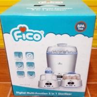 ราคา FICO เครื่องนึ่งขวดนมไอน้ำ รุ่น 5IN1 Sterilizer (1275106529)