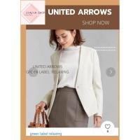 ราคา เสื้อสูทไม่มีปก UNITED ARROWS GREEN LABEL RELAXING (มือสองงานคัด สภาพใหม่) (20679210060)
