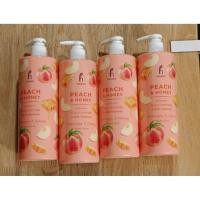 ราคา Peach honey body lotion 500ml โลชั่นบำรุงผิวกาย สูตรพีชน้ำผึ้ง (43010541948)