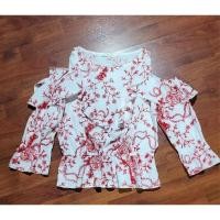 ราคา เสื้อเว้าไหล่ ป้าย misty mynx มือสอง (23250506582)