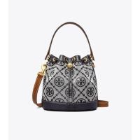 ราคา พร้อมส่ง Tory Burch BUCKET T Monogram jacquard แท้ (3486854533)