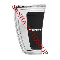 ราคา ครอบแก้มข้างโครเมียม Side Vent Mitsubishi Pajero Sport ปี 2015,2016,2017,2018,2019 (ลาย R) (8011527706)