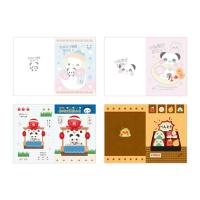 ราคา Wakawaka Handbook Small Thin Notebook A6 สไตล์โบราณบันทึกไดอารี่ Notepad (27373753091)
