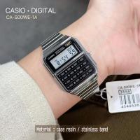 ราคา CASIO STANDARD CA-500WE-1A ของแท้ 100% พร้อมส่ง ประกัน 1 ปี (22081442834)
