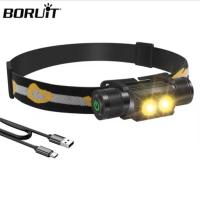 ราคา ไฟฉายคาดหัว Boruit D25 แสงเหลือง (41464293321)