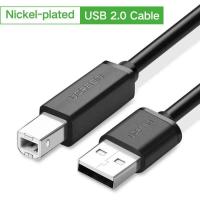 ราคา Ugreen (Nickel-plated)USB Printer Cable USB Type B Male to A Male 2.0 Cable for HP, Canon, Lexmark(10844,10328,10329) (2358701390)