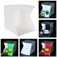 ราคา PULUZ Photo Studio Mini Soft Box Photo Box พร้อมไฟ LED 2 ดวง - สีขาว (49252183302)