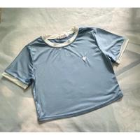 ราคา ส่งต่อ เสื้อครอปปักหัวใจ (มือสอง) (29123961656)