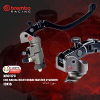 ราคา ปั้มบน Brembo Racing โลโก้แดง เบอร์ 19 ขวา Radial Brake Master Cylinder Brembo 19x16 CNC Billet (44254265353)