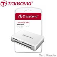 ราคา TRANSCEND CARD READER EXTERNAL USB 3.2 Gen 1 / 3.1 Gen 1 (White) การ์ดรีดเดอร์ RDF8 Unmatched Versatility รับประกัน 2 ปี (4839975716)