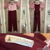 ราคา จั้มขายาว สีแดง ลายหัวใจ (28707912520)