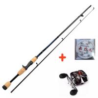 ราคา ชุดเบทตีเหยื่อปลอม คัน CONQUEST 6ฟุต 2ท่อน ด้ามไม้ก๊อก กับรอกหยอดน้ำ10+1 หมุนขวา มีสายPE ให้เลือก 3 สาย (5936427925)