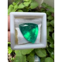 ราคา มรกต พลอย Columbia โคลัมเบีย Green Emerald very fine lab made shape 16x20 มม mm...16 กะรัต carats (24782937071)