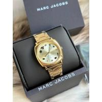 ราคา ⌚️Marc Jacobs Mandy Gold Tone Dial Ladies Watch (16396394232)