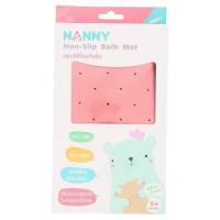 ราคา Nanny ผ้ายางกันลื่นสีสันน่ารัก สีชมพู (42917594998)