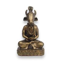 ราคา ฤาษีหน้าวัว สีทองเก่า กว้าง 5นิ้ว สูง 9นิ้ว (23355901155)