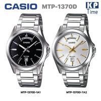 ราคา Casio นาฬิกาข้อมือผู้ชาย สายสแตนเลส รุ่น MTP-1370D ของแท้ประกันศูนย์ CMG (20140156758)