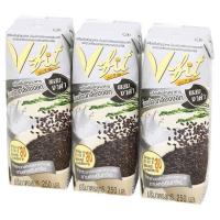 ราคา V-fit วีฟิท น้ำนมข้าวกล้อง ผสมงาดำ สีเทา ขนาด 250 มล. * แพ็ค 3 (24816609206)