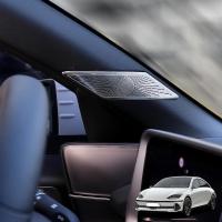 ราคา สแตนเลสเงินประตู A-pillar ฝาครอบลําโพงสําหรับ Hyundai Ioniq 6 ตกแต่งภายใน Mouldings (42377423087)