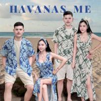 ราคา havanasพร้อมส่ง ชุดคู่รัก ชุดผู้หญิงเป็นเดรสยาวลายมาใหม่สวยมากๆใส่คู่กับผู้ชายเสื้อเชิ้ต (55253362710)