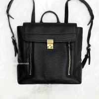 ราคา Phillip Lim Backpack ดำอะไหล่ทอง โดยรวมสวย สภาพดี กระเป๋ายังเป็นทรง ภายในสะอาด จุเยอะ สายปรับระดับได้ (28222542055)