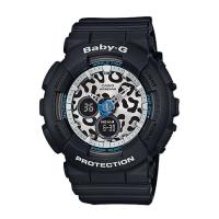 ราคา Casio Baby-G นาฬิกาข้อมือผู้หญิง สายเรซิ่น รุ่น BA-120LP-1A - สีดำ (443731068)