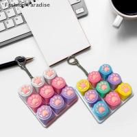 ราคา [chenyoubing] 9 คีย์คีย์บอร์ดเงียบพวงกุญแจ Creative Cat Paw ปุ่ม Keycap ของเล่นบรรเทาความเครียด Fidget ของเล่นเด็กผู้ใหญ่ของขวัญ Boutique (50305842427)