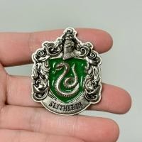 ราคา (งานแท้ สินค้ามือสองจากญี่ปุ่น) พิณ พิน เข็มกลัด Harry Potter สลิธีริน (29279399524)