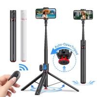 ราคา เซลฟี่สติ๊กทริโพดบลูทูธ 70 นิ้ว พับอัตโนมัติ เหมาะสำหรับ iPhone Android ถ่าย Vlog และเดินทาง (49703391713)