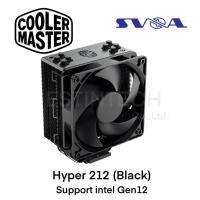 ราคา CPU AIR COOLER (ระบบระบายความร้อนด้วยอากาศ) Cooler Master Hyper 212 (Black) Support Intel Gen12 ของใหม่ประกัน 2ปี (11086028471)
