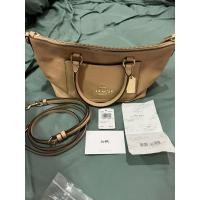 ราคา [ส่งต่อ][กระเป๋ามือสอง] กระเป๋าสะพายข้าง coach mini emma satchel กระเป๋า coach cross body (25881274052)