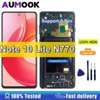 ราคา SAMSUNG 6.7 "จอแสดงผลสําหรับSamsung Galaxy Note10 LiteจอแสดงผลLCDหน้าจอสัมผัสสําหรับSamsung Note10 Lite N770FจอแสดงผลLCD RepairParts (47054672853)