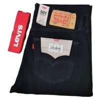 ราคา กางเกงยีนส์ Levi's 501 รหัสผ้า 0660 Super Black Original Jeans ทรงคลาสสิค ของแท้ ยีนส์กระดุม ขากระบอก นำเข้าจาก USA (20826512965)
