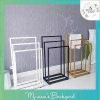 ราคา ราวแขวนผ้าขนหนู 3 ระดับ เรียบแต่หรู ราวตากผ้า ที่แขวนผ้า (6861236294)