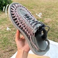 ราคา สีเทาสวยมาก รองเท้าเชือกถัก รัดส้น ผู้หญิง ผู้ชาย KEEN พร้อมส่งจากไทย 1-3วันถึง พร้อมกล่อง ลดราคา ชายหาด เดินป่า ทะเล (22067846696)