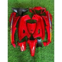 ราคา ชุดสีเวฟ125R 125S เเฟริ่งเวฟ125s เฟรมเวฟ125s 125rชุดสีwaveใช้สี และแลคเกอร์ มาตรฐานเดียวกับศูนย์ Honda สีแดงแก้ว (23760272512)