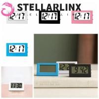 ราคา STELLARLINX นาฬิกาสามเหลี่ยมขนาดเล็ก, ABS นาฬิกาตั้งโต๊ะดิจิตอล, บ้านปิดเสียงอิเล็กทรอนิกส์ขนาดเล็กที่สร้างสรรค์ (43611837230)