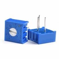 ราคา ทิมพอต Trimpot Potentiometer 3386P 100 200 500โอห์ม1K 2K 5K 10K 20K 50K 100K 200K 500K 1M Ohm Potentiometerความต้านทาน (13674642473)