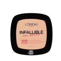 ราคา Loreal infallible pro-matte 16hr powder ลอรีอัล ปารีส อินฟอลลิเบิล โปรแมทท์ พาวเดอร์ [300 Nude beige] (7336613690)