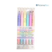 ราคา ปากกาเน้นข้อความ ไฮไลท์ CHOSCH CS-H753 (ชุด 6 สี) โทนพาสเทล (15450366464)
