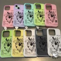 ราคา COD-ในไทยเคสไอโฟนสวยๆ โมเดลหัวใจ เคสเยลลี่ For iPhone 16 15 14 13 12 11 Pro Max X XR XS Max 7 8 6 Plus เคสไอโฟน13 เคส (41160014587)