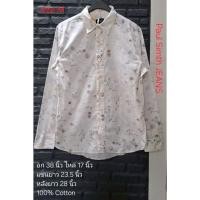 ราคา เสื้อเชิ้ต Paul Smith Jeans อก 38 นิ้ว T006 (40753419835)