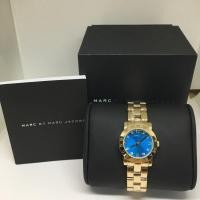 ราคา MARC BY MARC JACOBS AMY MINI GOLD TONE WATCH (181274904)