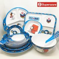 ราคา Snoopy Flying Ace จานเมลามีน ถาดหลุม ช้อนส้อม สนู้ปปี้ ศรีไทยซุปเปอร์แวร์ Superware [ขายเป็นชิ้น/เลือกรหัสสินค้า] (2780867522)