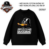 ราคา Sweatshirt Street Swagger Brand, เสื้อกันหนาวการ์ตูน Daffy Duck, Looney Tunes Sweatshirt DDS07 (55156086226)